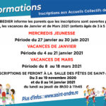 Inscriptions aux Accueils Collectifs de Mineurs 2021