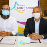 Le Maire de Saint-André Joé Bédier a signé la convention de partenariat avec l’ARPS
