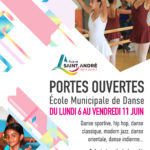 Semaine portes ouvertes de l’Ecole Municipale de Danse du lundi 06 au 11 juin 2022