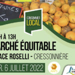 Marché équitable de la Cressonnière