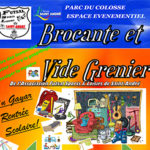 Brocante et vide grenier dimanche 7 août au parc du Colosse