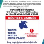 Eïd El Kébir : Des bacs à déchets Carnés à votre disposition gratuitement du 10 au 12 juillet