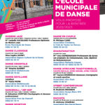 Programmation de l'Ecole Municipale de Danse pour la rentrée 2022/2023