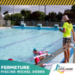 Fermeture de la piscine Michel Debré