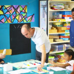 Visite du Maire à l'école Josée LEGER