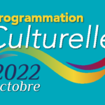 Programmation culturelle du mois d'octobre 2022