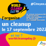 CLEAN UP DAY "journée mondiale du nettoyage de la planète "