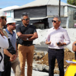 Visite de chantier du futur Marché Couvert - NPNRU 2020-2030