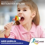 MENU RESTAURATION SCOLAIRE - SEMAINE DU 31 juillet