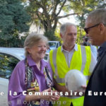 Visite de la commissaire européenne à la Sucrerie de Bois Rouge