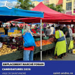 APPEL À CANDIDATURES - MARCHÉ FORAIN DE SAINT-ANDRÉ
