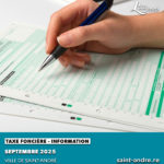 INFORMATION AUX ADMINISTRÉS - TAXE FONCIÈRE